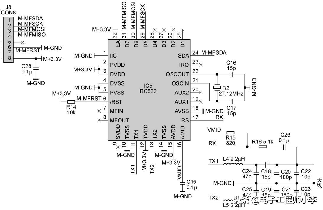 单片机实例分享，RFID卡读写器的设计