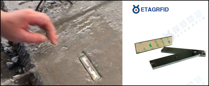 探感物联ETAG-T611混凝土标签用于建筑构件身份识别